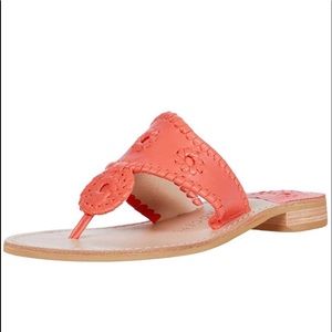 Jack Rogers Coral Sandals Size 7.5